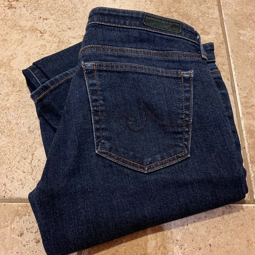 AG The Stevie Low-Rise Skinny Jeans Size 26